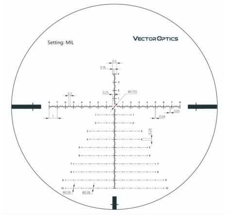 Vector Optics Continental 4-24х56 FFP ED Zero Stop 34мм