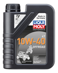 Масло для мототехники 4T Liqui Moly Offroad 10W40 (1л) синтетика