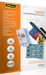 Пленка Fellowes EasyFold с линией сгиба, А3, 80 мкм, 25 шт. (Fellowes Admire FS-56020)