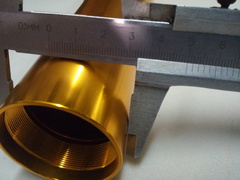 Внешний стакан пера вилки для Yamaha R1 2007-2008 г.в. Золотые