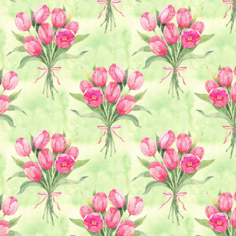 Цветы из ткани своими руками или Как сделать букет тюльпанов к 8 марта | Крестик