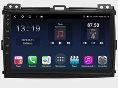 Магнитола Toyota Prado 120 (2002-2009) Android 10 IPS DSP 4G модель RL-456 TS10