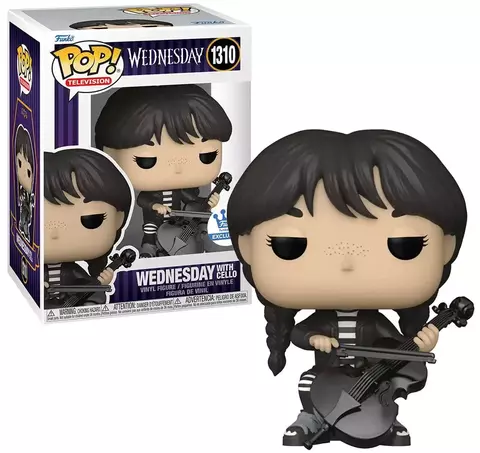 Funko Pop! Wednesday with Cello Exclusive Vinyl Figure