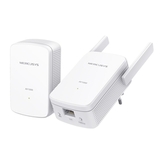 Mercusys MP510 KIT Комплект адаптеров  u Powerline с Wi-Fi до 300 Мбит/с, Plug and Play, передача данных до 300 м