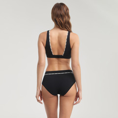 Трусы с высокой талией DIM 0DCT_Черный