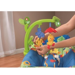 Fisher Price Кресло-люлька для младенцев 'Весёлый утёнок' (X3843)