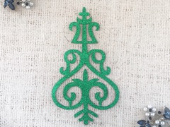 Термоаппликация орнамент, р. 12х6,7 см