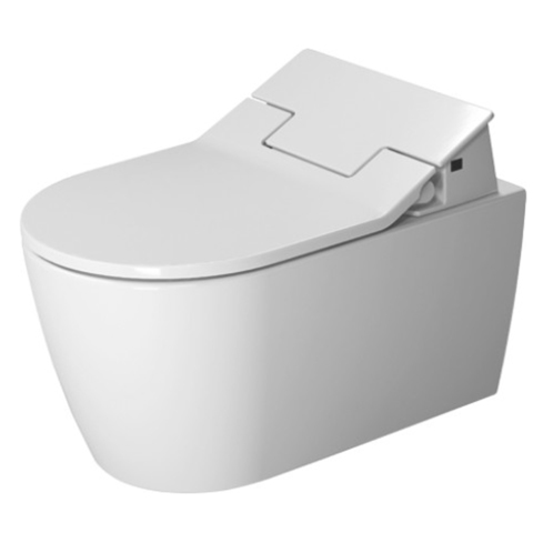 Duravit ME by Starck SensoWash Унитаз подвесной, вкл. крепление Durafix, включая компоненты для SensoWash со скр. подкл, 4,5л, 370x570мм, Цвет: Белый 2528590000
