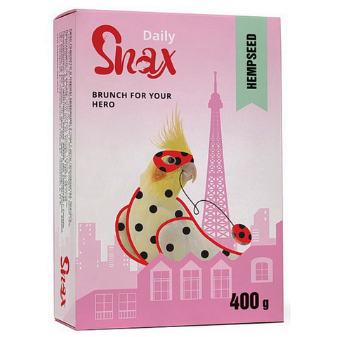 Корм Snax Daily д/средних попугаев 400г