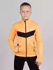 Детский утеплённый лыжный разминочный костюм Nordski Jr. Base Orange/Black