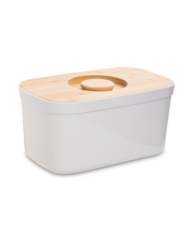 Хлебница 18x37x22см Joseph Joseph белая