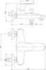 Aquanet AF410-20C AF410-20C Aquanet Magic, смеситель для ванны, хром (237450)