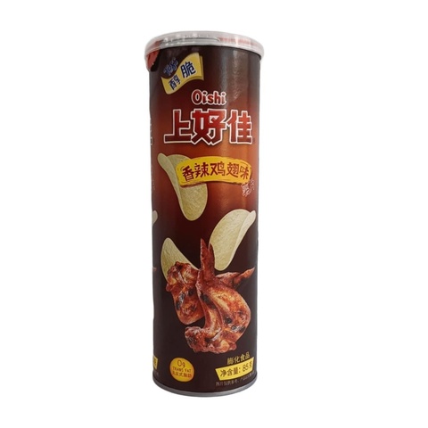 Oishi Toss Чипсы со вкусом острых крылышек, 85 гр
