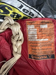 Б/У запасной парашют PDR 126