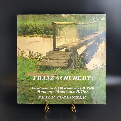 Franz Shubert , Франц Шуберт виниловая пластинка 12 дюймов Fantasia in C(Wanderer) D.760/ Moments Musicausx D.780, LP, классика винтаж Чехословакия Opus stereo, времен СССР 1979 год