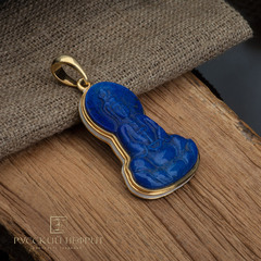 Подвес "Будда". Лазурит.