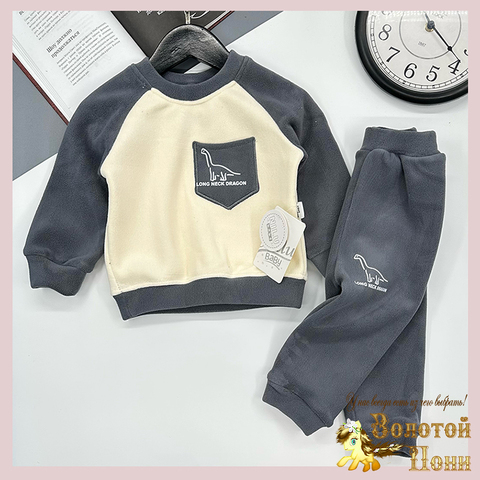 Костюм флис детский (74-80) 251106-GV266