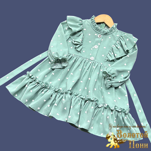 Платье девочке (3-7) 251204-W2099