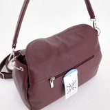 Сумка Саломея 503 гладкий бордо