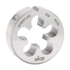 Плашка М18х1,25 DINEN22568 HSS 6g 45х14мм NKP 240183N