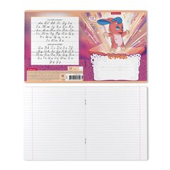 
          Тетрадь 12л., линия, Erich Krause скрепка, блок офсет, мелован. картон "Волшебный друг", 5 дизайнов