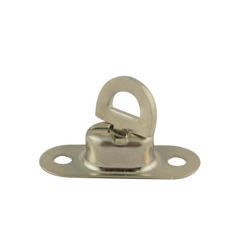 Скоба малая поворотная 17х11, никель