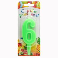 Свеча-цифра тортовая 