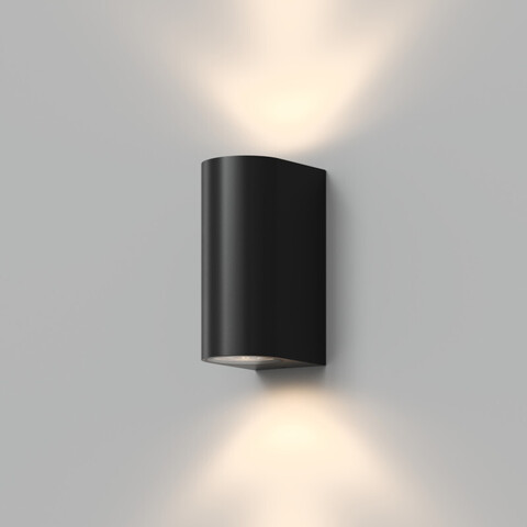 Уличный настенный светильник Denkirs Narvik DK9791-BK