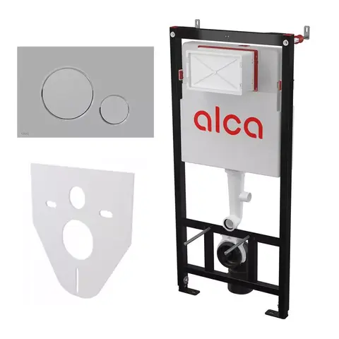 Комплект AlcaPlast SET 4 в 1: инсталляция, звукоизоляция, крепления, клавиша M671