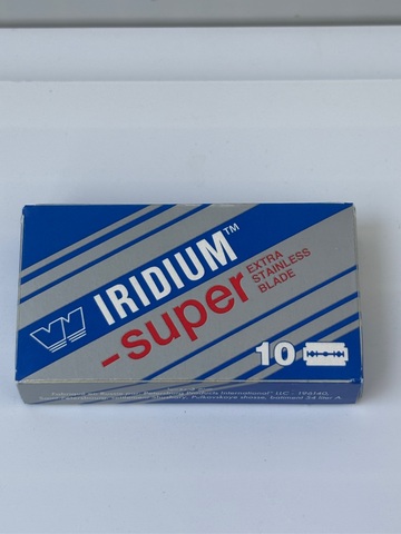 Лезвия Wizamet Super Iridium 10 лезвий в пачке