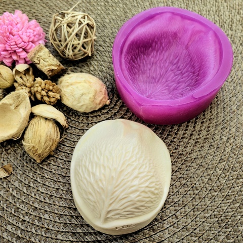 Молд пластиковый+Вайнер силиконовый лепесток розы 