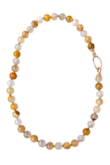 Бусы из кварца азезтулита, шарик 10,5 мм