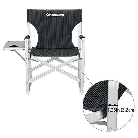 Картинка кресло кемпинговое Kingcamp 3821 Delux Director Chair 87/62x54x41/84  - 12