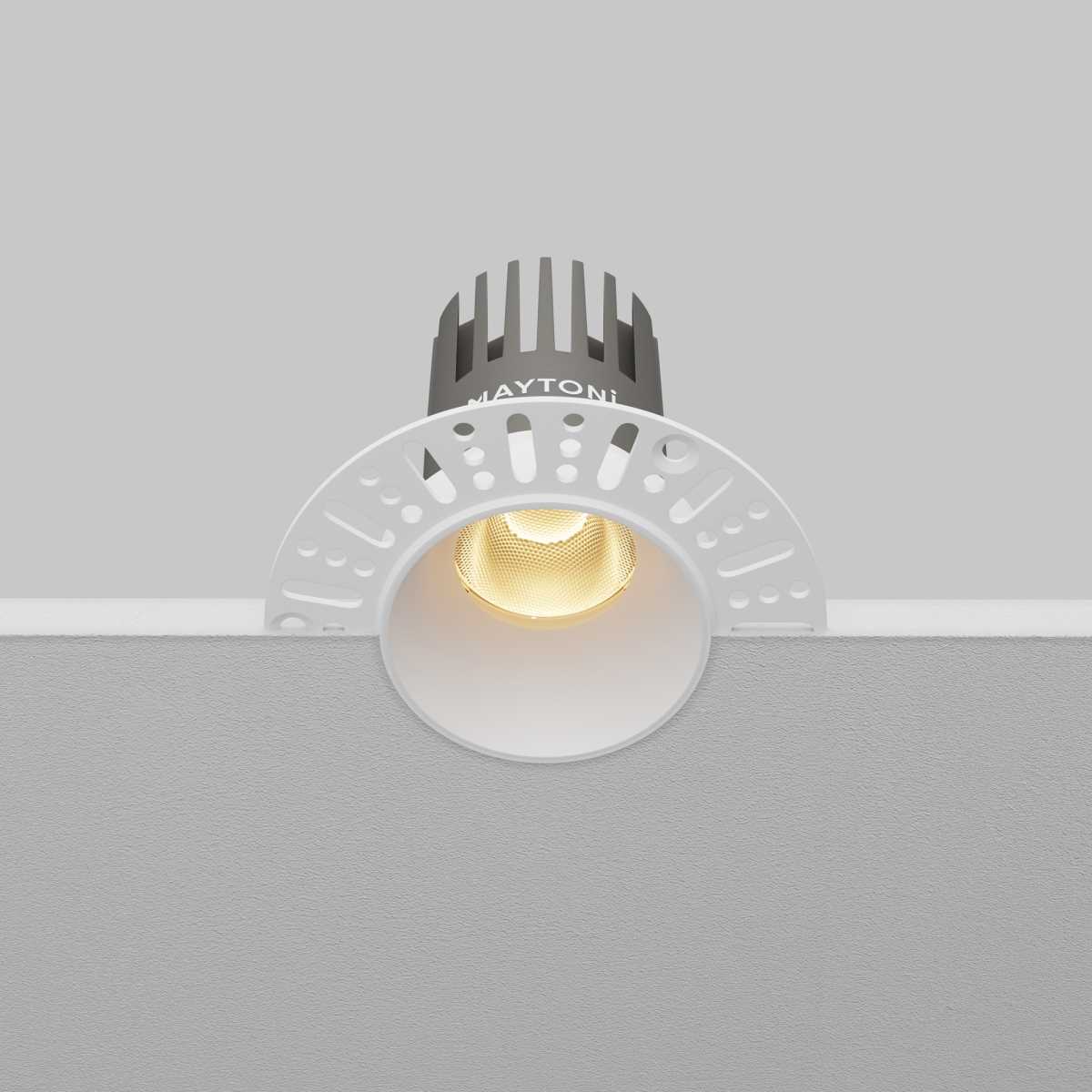 Встраиваемый светильник Maytoni Technical DL124-10W-2.7K-TRS-W