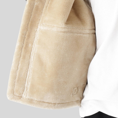Куртка Alpha Industries Faux Leather B-3 Mod Jacket Espresso (Коричневый)