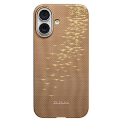 Чехол Pitaka Edge Case для iPhone 17, Золотой блик | Golden Glint