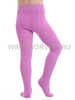 Колготки ажурные из шерсти мериноса Norveg Casual Pink детские