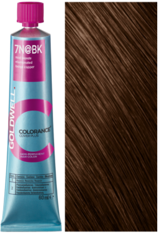 Goldwell Colorance 7N@BK GREY средний блонд с бежево-медным сиянием (осенний блонд) 60 ml