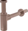 Alcaplast A400-RG-B Сифон для умывальника DN32 DESIGN, RED GOLD-мат