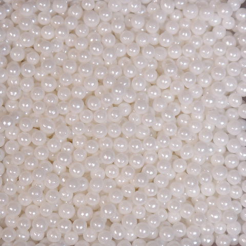 Сахарные шарики белые перламутровые 4 мм, кг