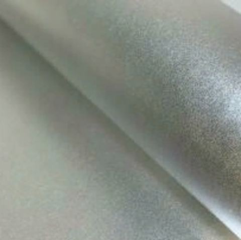 Фоамиран металлик Серебро. Толщина 2,0мм, Лист 60х70см.