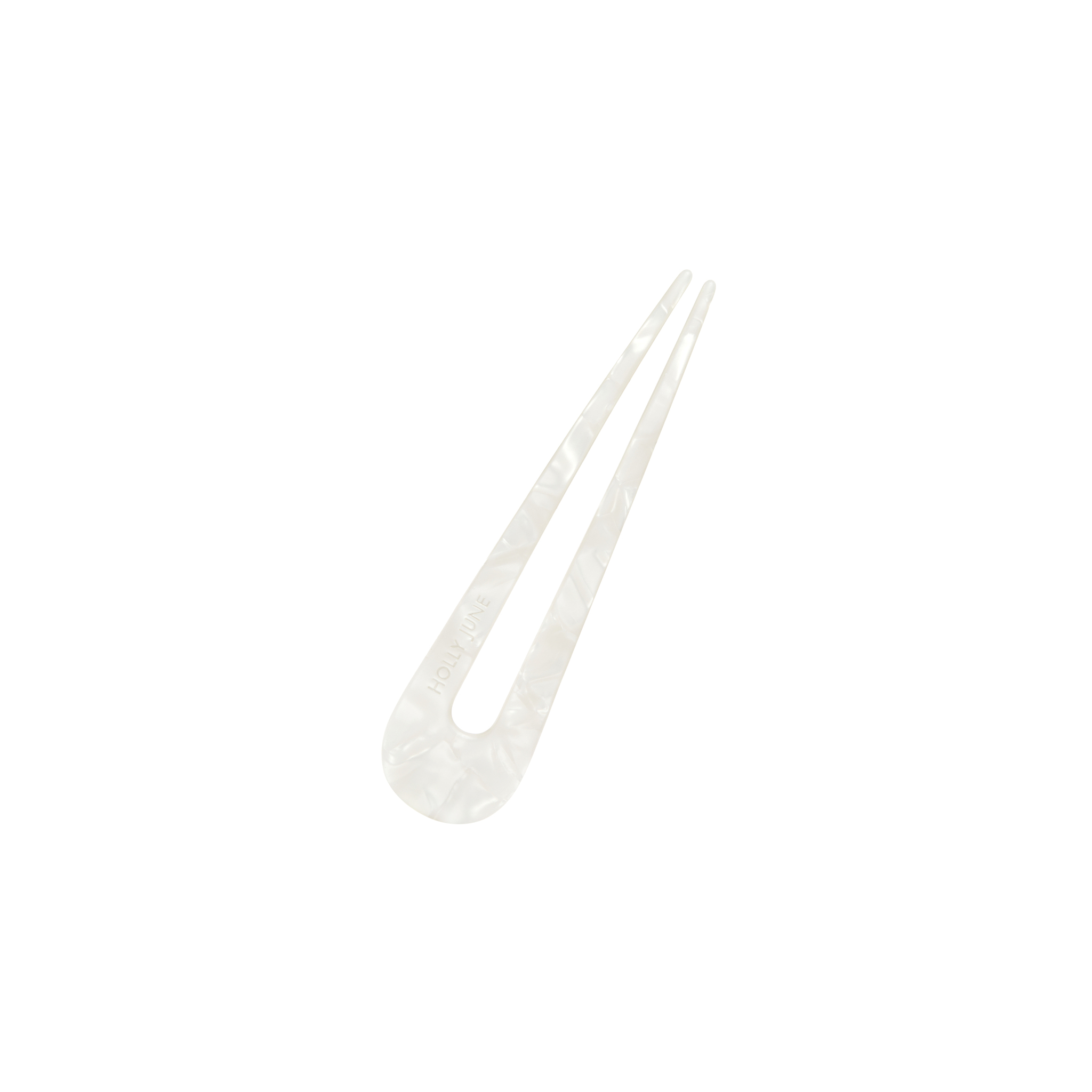 HOLLY JUNE Шпилька Double Hair Stick – Nacre White