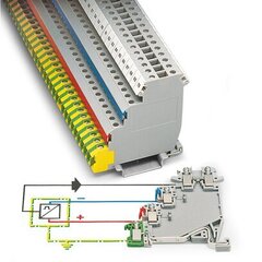 VIOK 1,5-LA 24RD/O-MO-Клеммный модуль для подключения датчиков и исполнительных элементов