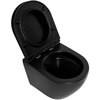 BelBagno BB062CHR-MB/BB062SC-MB Унитаз подвесной безободковый BelBagno COLORATO, черный BB062CHR-MB/BB062SC-MB