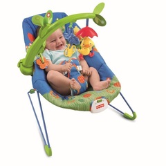 Fisher Price Кресло-люлька для младенцев 'Весёлый утёнок' (X3843)