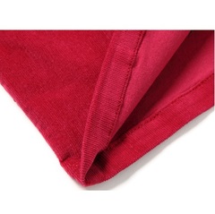 Sweet Berry Малиновая вельветовая юбка (165459)