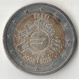 K14927 2012 10 лет наличному Евро Эстония UNC