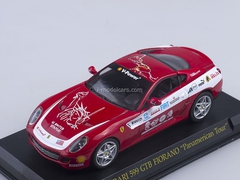 Ferrari F599 GTB Fiorano Panamerican Tour 2006 red 1:43 Eaglemoss Ferrari Collection #66