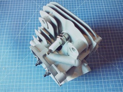 Головка цилиндра UNITED PARTS в сборе 177F, GX270