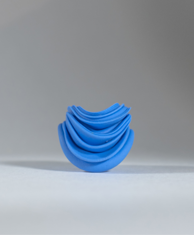 Кольцо laminaria синеее 3.0